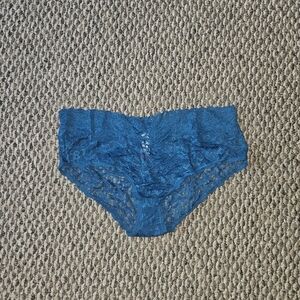 teal lacy underwear xxxl